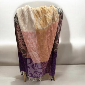 Multicolor Patterned Scarf